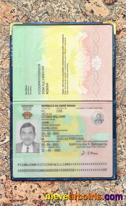 Guinea-Bissau passport photolook